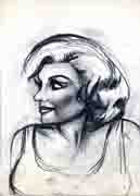 Sketch of Marilyn Monroe